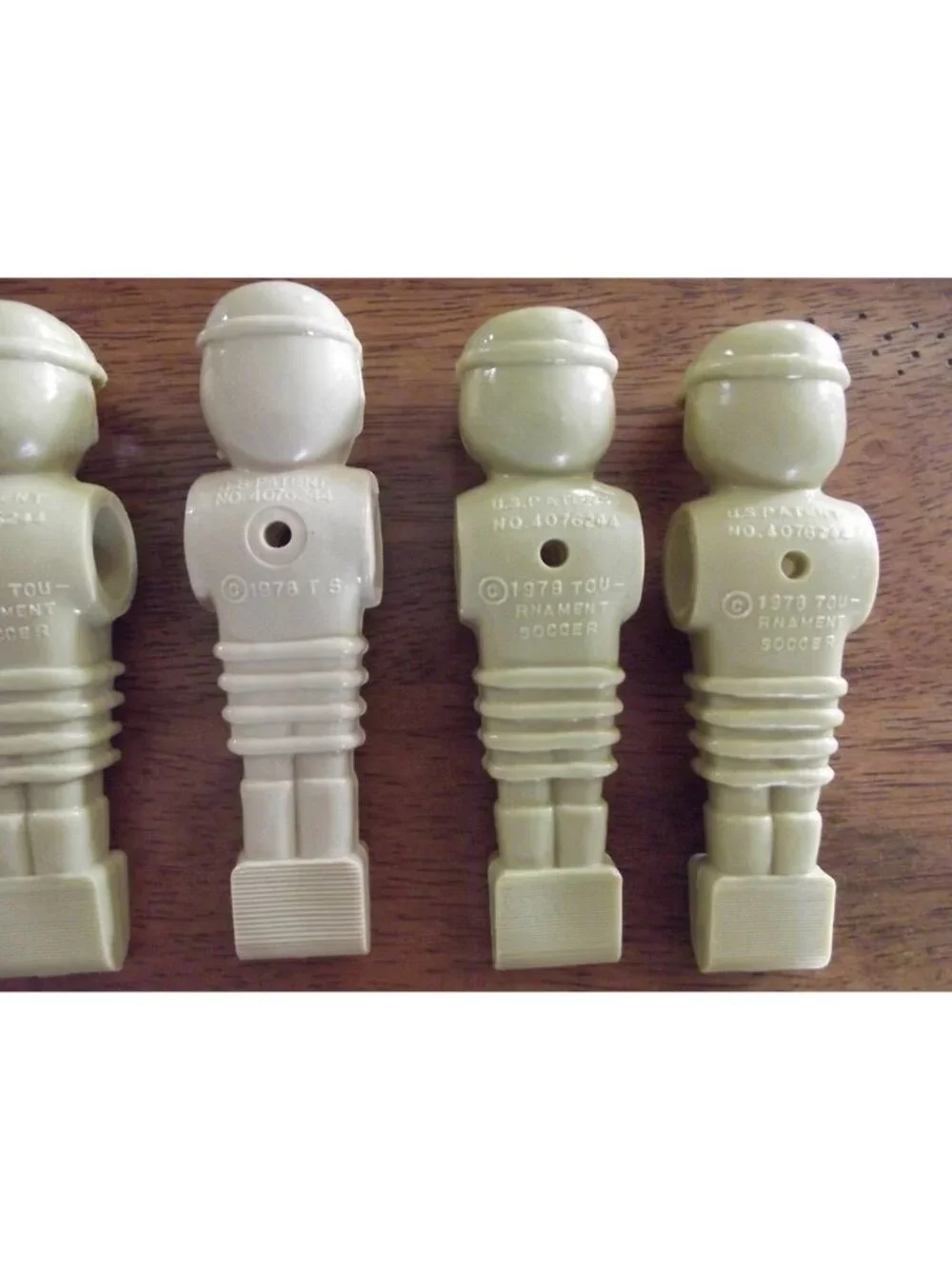 Tournament Foosball Replacement Players (lot of 10) Vintage 1978 Soccer Man Men